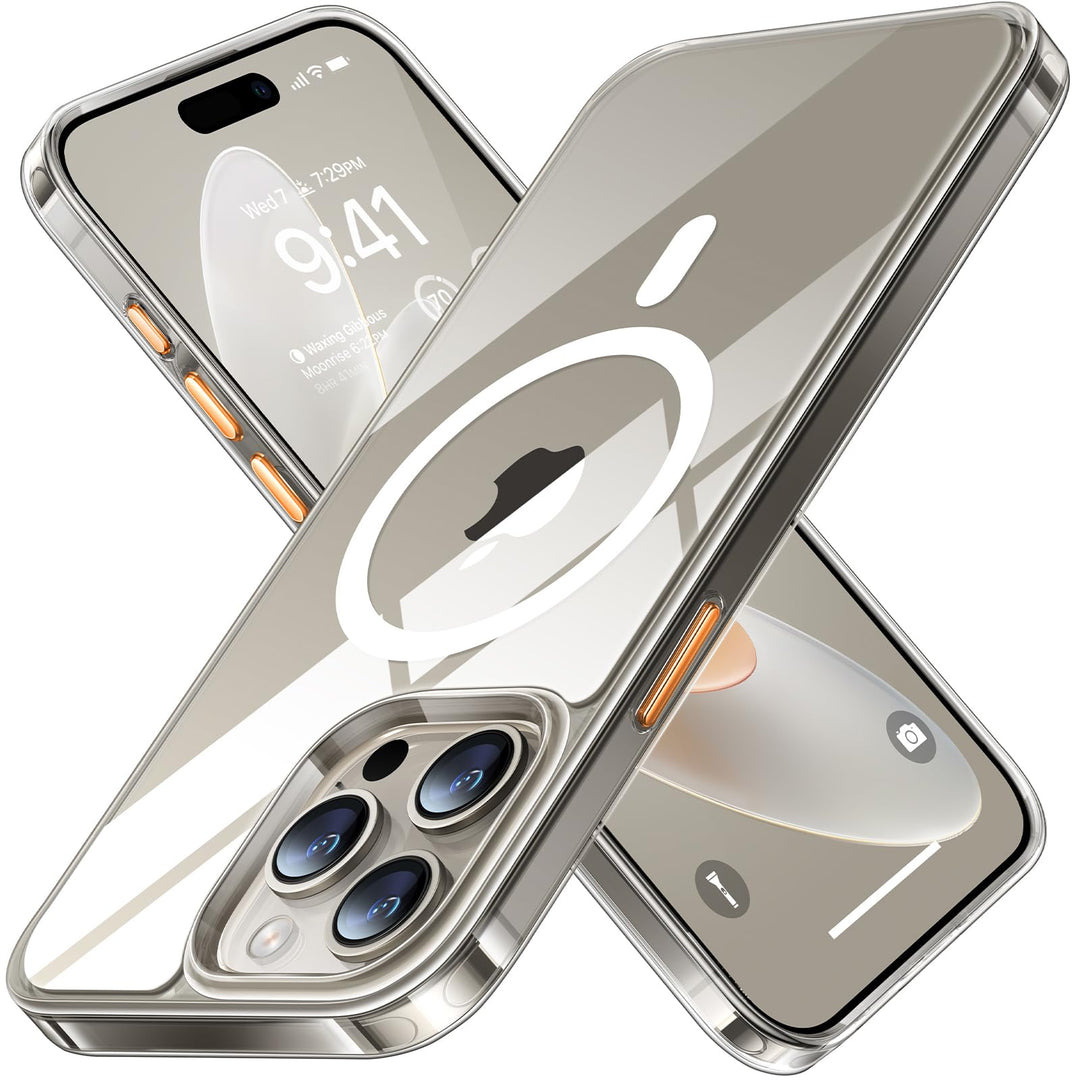 TORRAS für iPhone 15 Pro Max Hülle für Magsafe (TOP Militärschutz & Magnetkraft) Extrem Haltbarkeit