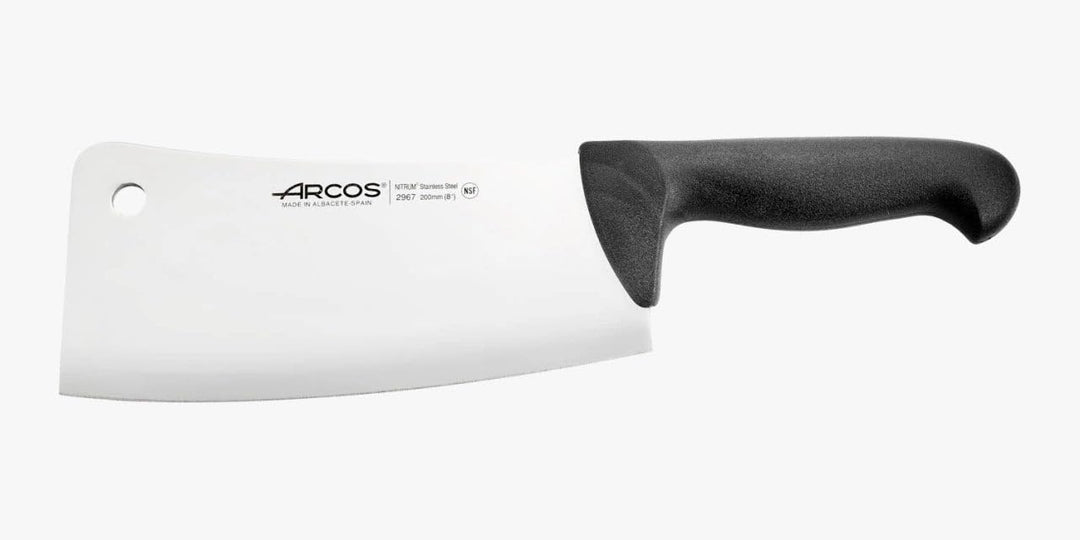 Arcos,296725,Serie AA82900 -Hackmesser Metzgermesser -Klinge Nitrum Edelstahl 200 mm- HandGriff Poly