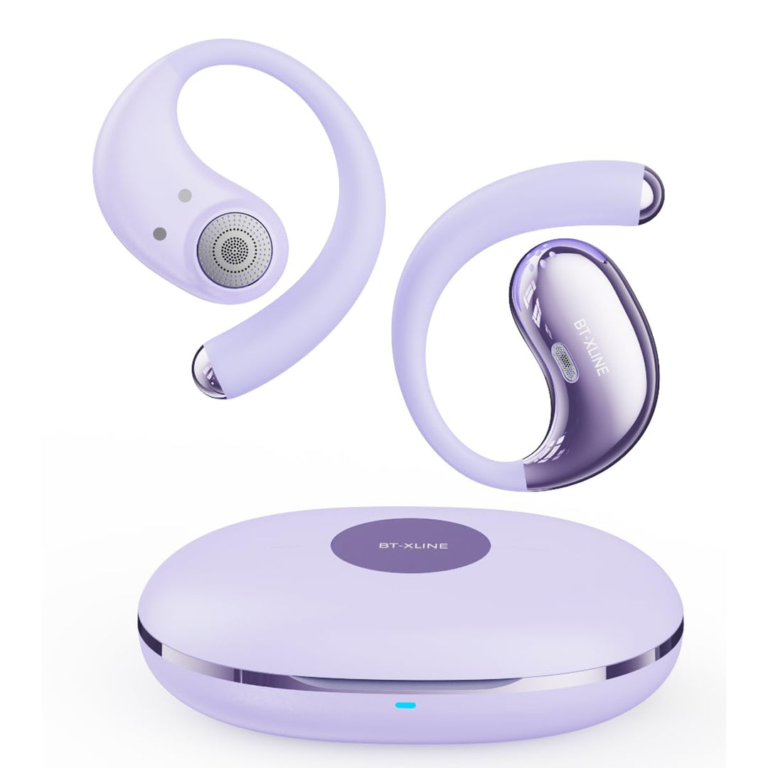 Micool Open-Ear Kopfhörer Bluetooth 6.0, Clip-On Ohrhörer Kabellos mit 36H Spielzeit, Geräuschreduzi