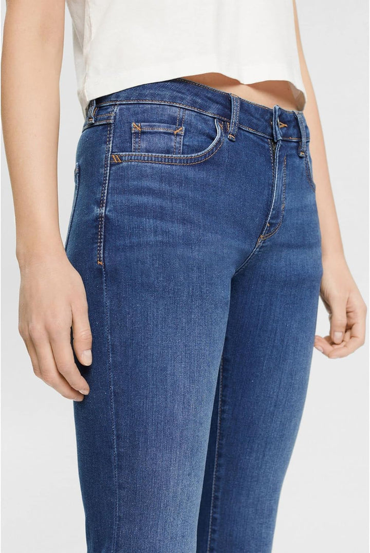 edc by ESPRIT Damen Jeans 26W / 32L 901/Blue Dark Wash, 26W / 32L 901/Blue Dark Wash