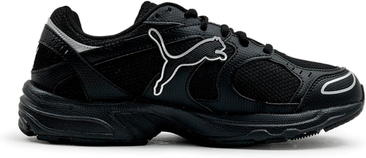 PUMA Unisex Axis Sneaker 37.5 EU Puma Black Puma Silver, 37.5 EU Puma Black Puma Silver