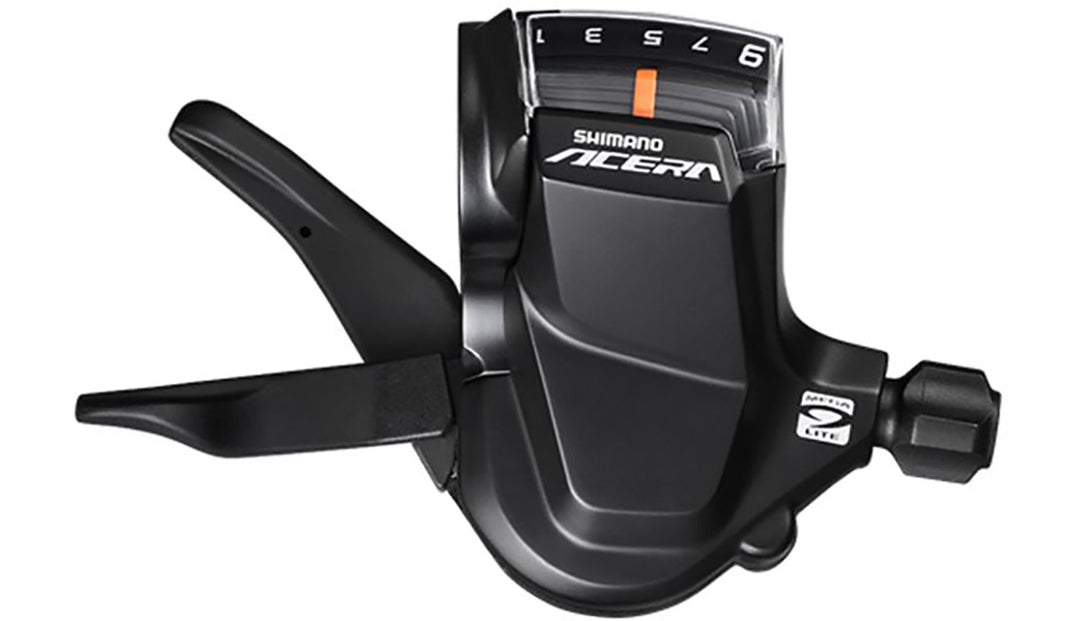 Shimano Acera SL-M3000 Schalthebel 9-fach schwarz 2016 Schalthebel rechts Einheitsgrösse, Einheitsgr