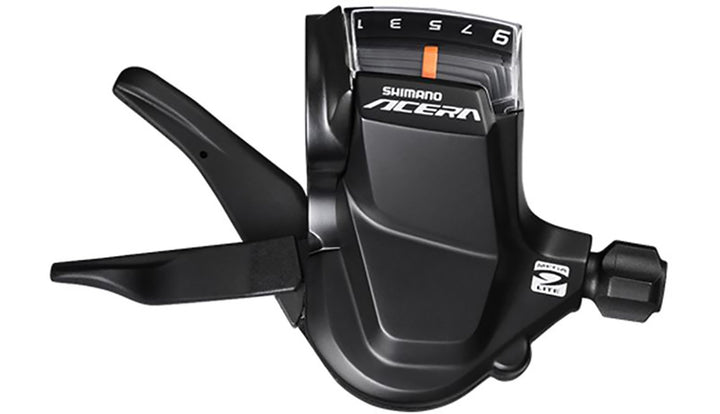 Shimano Acera SL-M3000 Schalthebel 9-fach schwarz 2016 Schalthebel rechts Einheitsgrösse, Einheitsgr