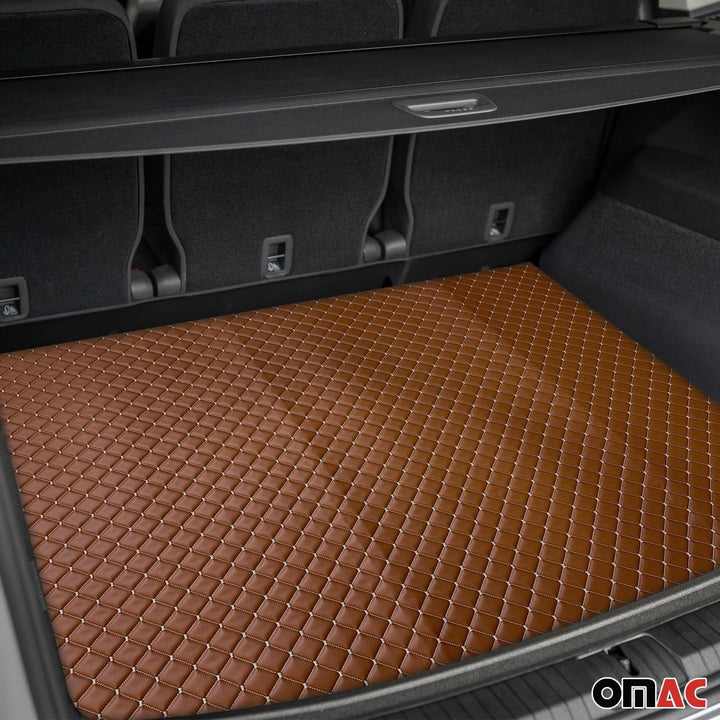 OMAC Geprägte Schwarz Kunstleder Auto Polsterung Leder Patches | Interieur Zubehör mit Diamant-Stich