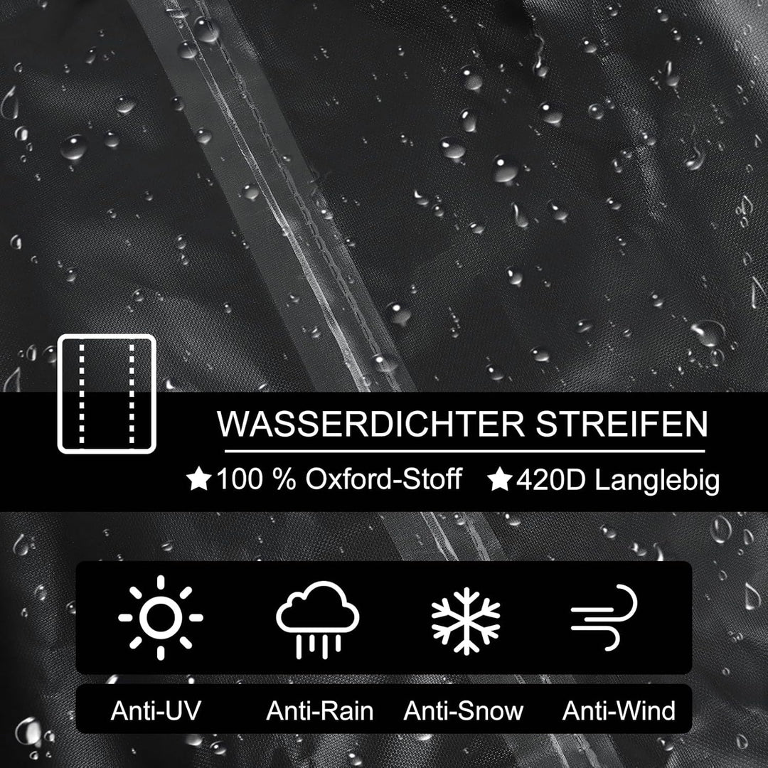 Outdoorküche Beistelltisch Abdeckung,100x60x80cm Wasserdichte Tischabdeckung für den Esswagen Terras