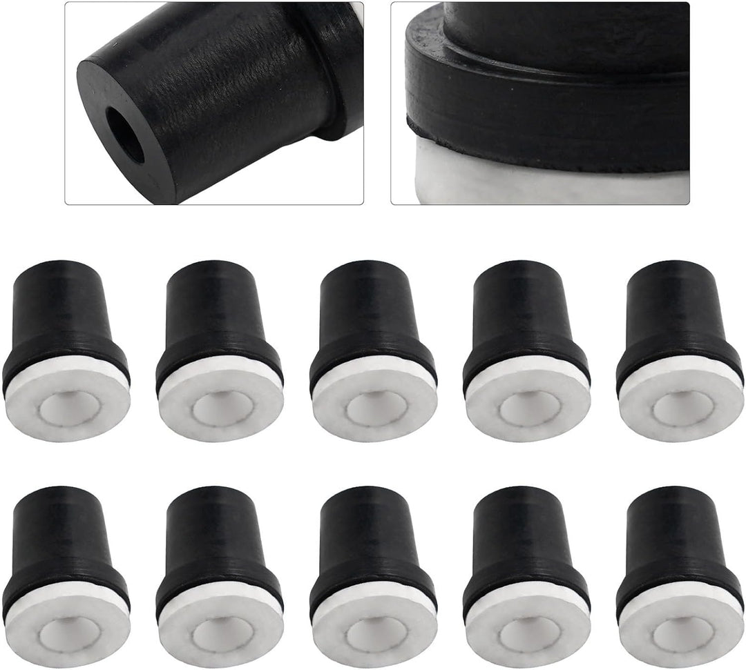 10PCS Sandstrahldüsen Kleine Sandstrahlmaschine Düse Keramik Düse für 5 Gallonen Sandstrahlen Tanks,