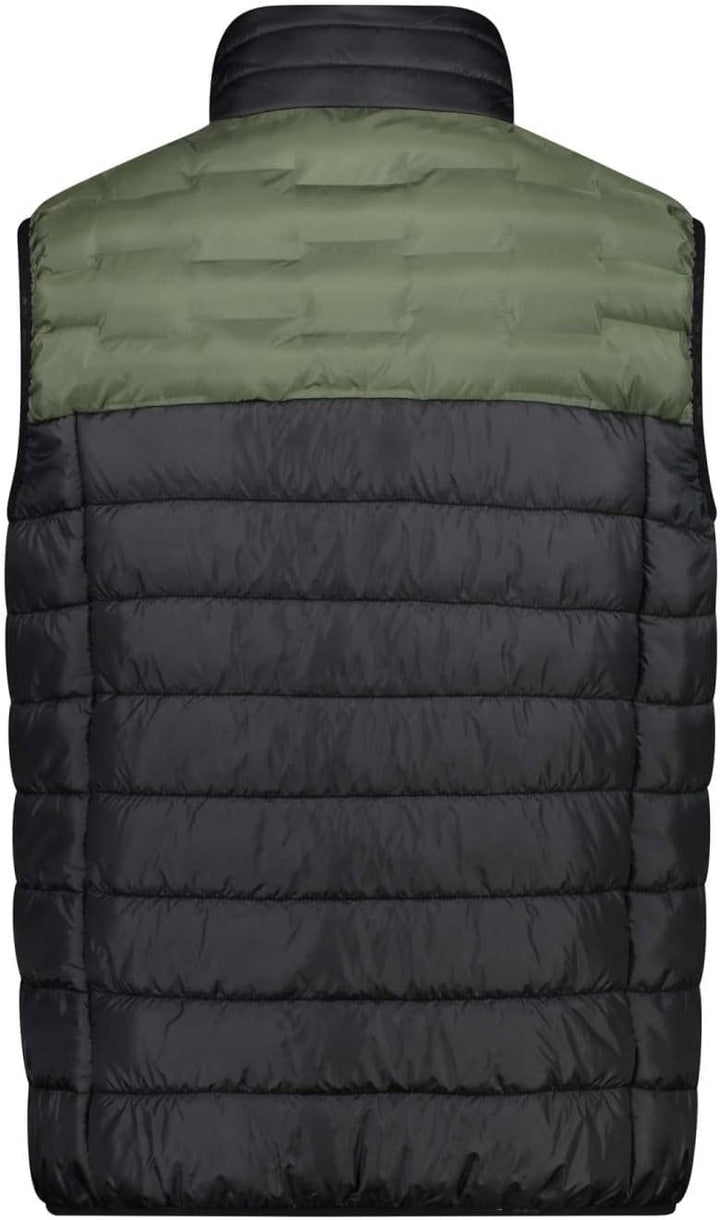 CMP Herren Weste aus Recyceltem Polyester für Herren VEST 50 Nero, 50 Nero