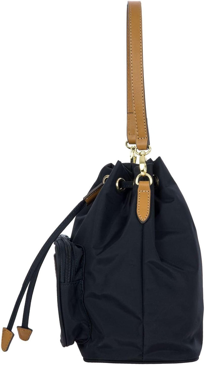 Bric's - Eimerförmige Tasche Aus Recyceltem Nylon Ocean Blue, Ocean Blue