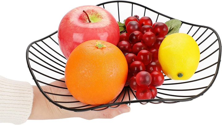 3 Etage Obstschale aus Eisen,Obstkorb,Sevietkorb,Obst aufbewahrung,für Gemüse Brot und Obst in der K