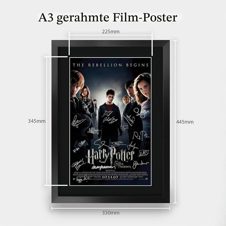 HWC Trading Orden des Phönix Harry Potter Die Cast Daniel Radcliffe Emma Watson Rupert Grint Geschen