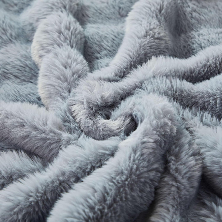 Kuscheldecke Kaninchen Plüsch Flauschige Decke Soft Wohndecke Dick 1000GSM Flanell Decke Couchdecke