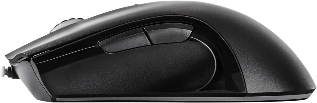 Qpad Pro Gaming Maus, Computermaus für PC, Laptop, Computer, Mac, MacBook, Optical Mouse mit optisch