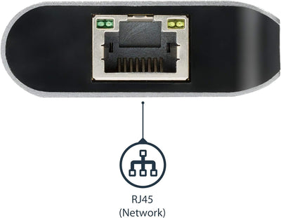 StarTech.com USB C Multiport Adapter mit 4K HDMI - USB-C Reisedock mit 4K HDMI, 3x USB 3.0 Hub, SD/S