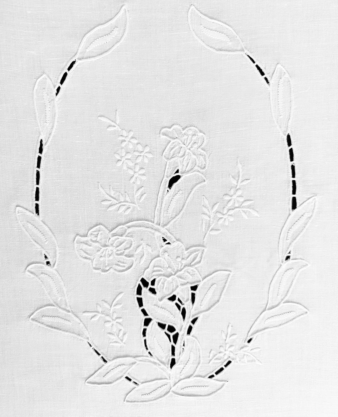 Zenoni &amp; Colombi Paare Odessa VORHÄNGE, Hand Stickerei, 58X180 Made IN Italy, 58x180