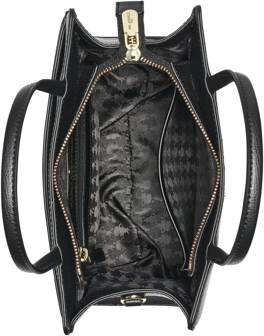 Karl Lagerfeld Paris Maybelle Umhängetasche Einheitsgrösse Schwarz / Gold, Einheitsgrösse Schwarz /