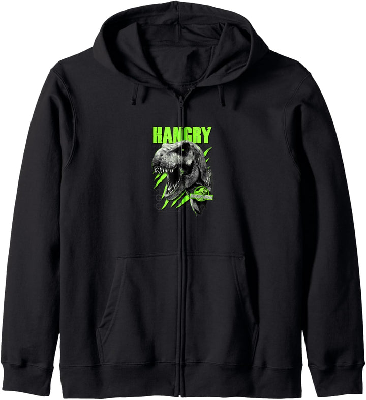 Jurassic World T-Rex Lime Green Hangry Kapuzenjacke