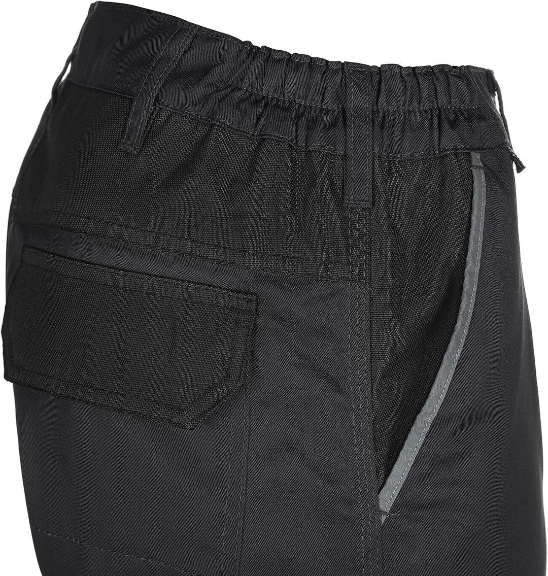TMG | Leichte Arbeitshose für Herren, lang, ideal für Sommer, Cargohose mit Kniepolster, mit Taschen