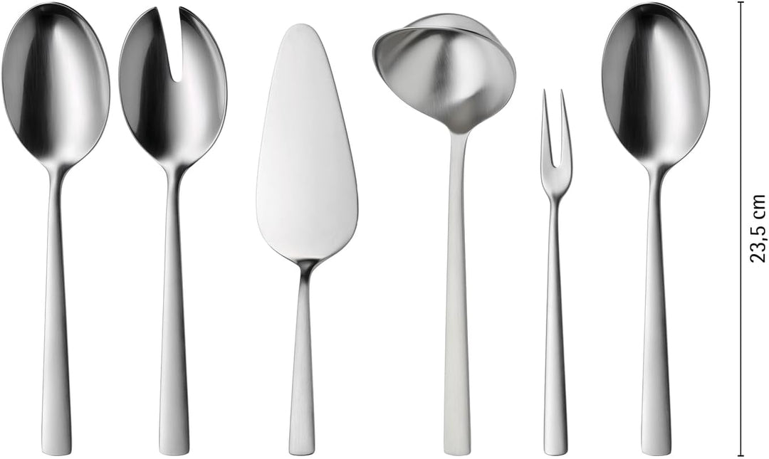 WMF Corvo Tortenheber Edelstahl 23 cm, Kuchenheber, Tortenretter Cromargan Edelstahl mattiert ideal