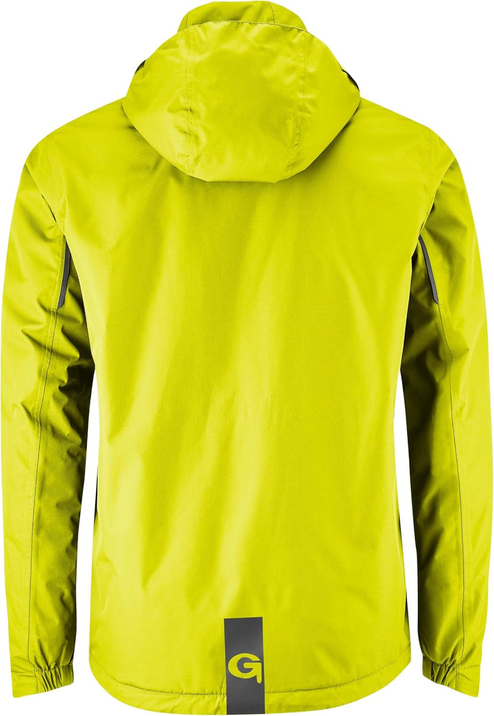 Gonso Save Jacket Therm M, Herren Fahrradjacke, Wasserdichte Regenjacke, Wasserdicht bis 10.000 mm &amp;