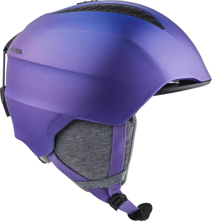 ALPINA GRAND JR - Sicherer, Leichter, Stossabsorbierender & Individuell Anpassbarer Skihelm Für Kind