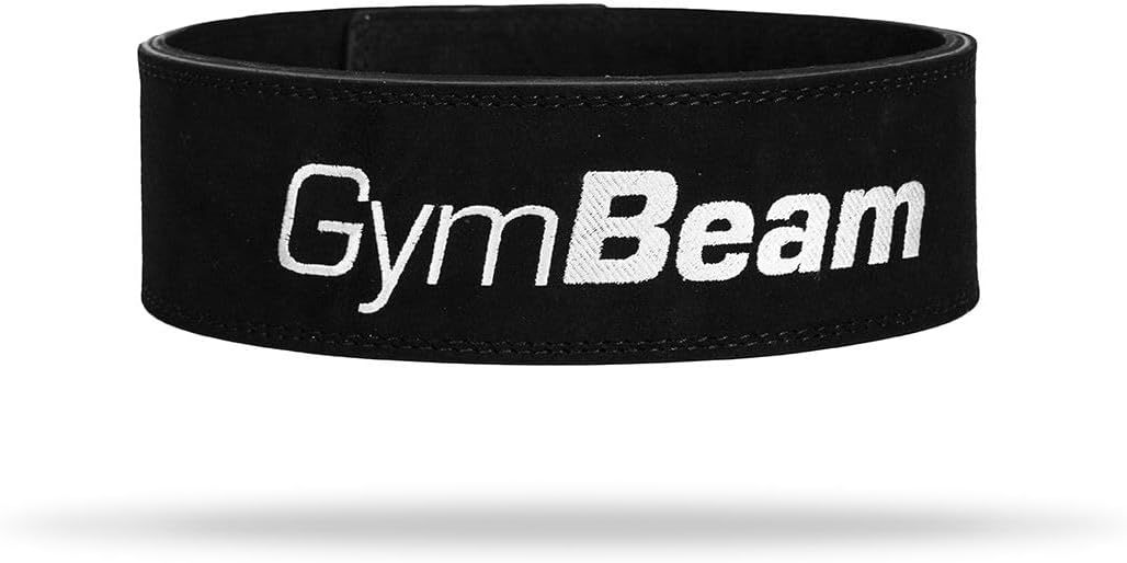 GymBeam Gürtel für Gewichtheber - Weightlifting Lever Belt aus 100% Leder, verstellbare Schnalle, fü