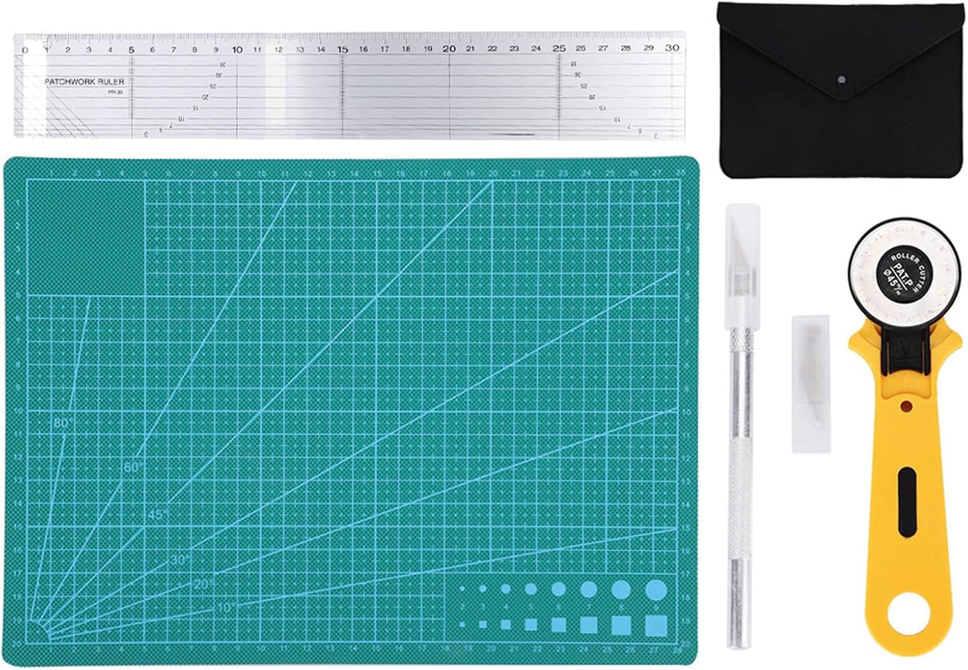 5 stücke Nähen Handmade Crafting Tool Kit, Schneidwerkzeuge Set zum Schneiden Stoff Papier Leder, Cl