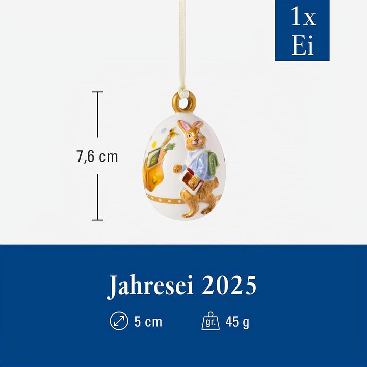 Villeroy &amp; Boch – Annual Easter Edition Jahresei 2025 Bunt, Ornament Ostern zum Aufhängen, Ostern De