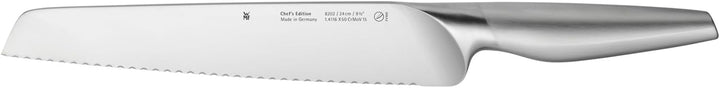 WMF Chef's Edition Brotmesser Wellenschliff 37 cm, Made in Germany, Messer geschmiedet, Performance