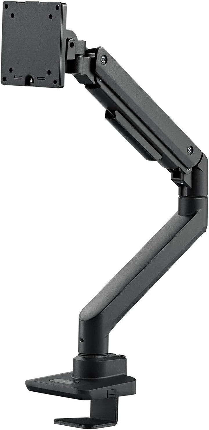 Silverstone ARM14B- Monitorarm für einzelnen Monitor mit Hochleistungs-Gasfederdesign und vielseitig