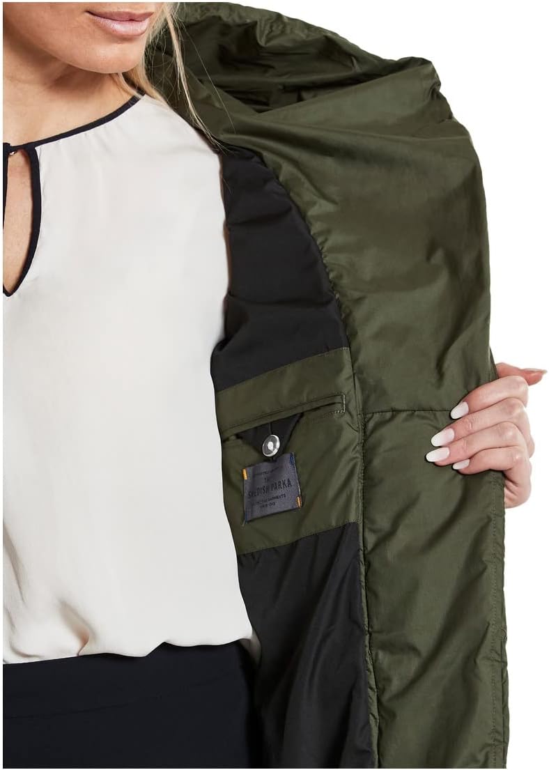 Didriksons Stella Parka Long 32 deep green, 32 deep green