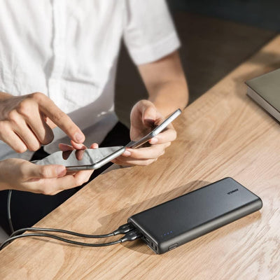 Anker 337 Powerbank (PowerCore 26K) 26800mAh Power Bank Externer Akku mit Dual Input Ladeport, Schne