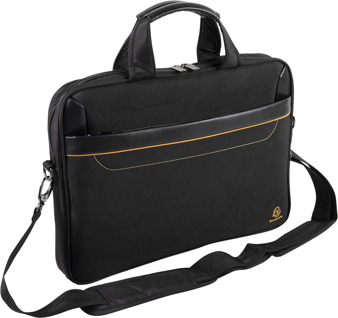 Exacompta 17434E Premium Laptop-Umhängetasche Exactive mit vielen Innentaschen wasserabweisend, pass