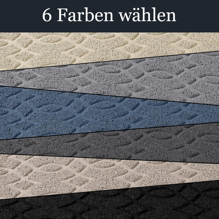 Yimobra Katzenstreu Matte, 90 x 60 cm, Wasserdichte Katzenklomatte Rutschfest Katzenklo Unterleger M