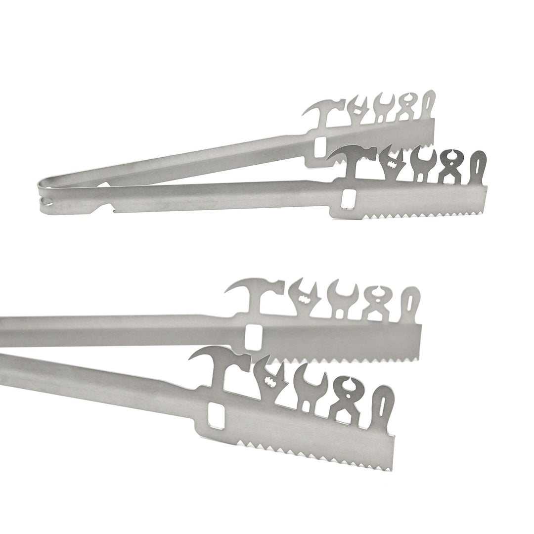 Grillzange Motiv Handwerk Werkzeuge spülmaschinengeeignet, Geschenkidee, Männergeschenk, Geschenk Zi