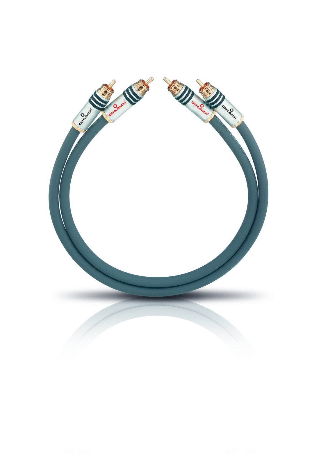 Oehlbach NF 14 Master 200 - Erstklassiges Cinch-Audiokabel Set - Symmetrischer Aufbau &amp; SPOFC - CD-P