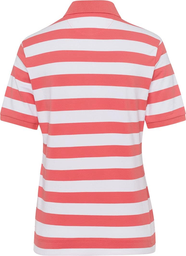 BRAX Damen Style Cleo Polohemd 34 Coral, 34 Coral