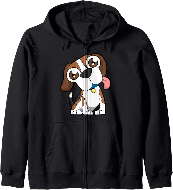 Beagle-Hund / Cooler Hund Kapuzenjacke