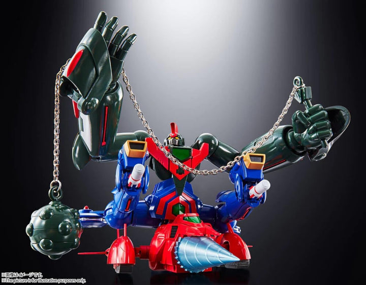BANDAI 194467 Getter Robot Go, 18 cm, Mehrfarbig
