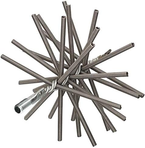 KOTARBAU Schornsteinbesen 160 mm Aus Federstahldraht Flexibel Robust Kaminbesen Russbesen Kaminbürst