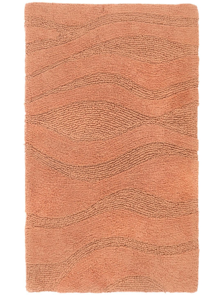 RugVista Badematte Breeze, 80 x 50 cm, Rechteckig, Mittelflor, Anti-Rutsch, Moderner Badteppich, Mas