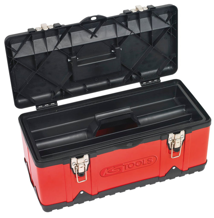KS Tools 850.0350 Kunststoff-Stahlblech-Werkzeugkiste, 470x238x203mm