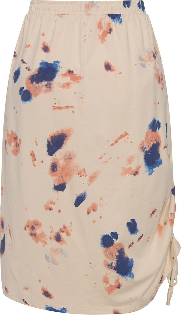 Ulla Popken Damen grosse Grössen Übergrössen Plus Size Jerseyrock, Saumband, Elastikbund, Biobaumwol