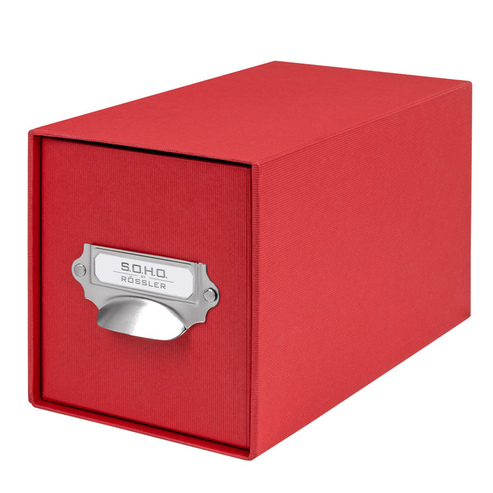 Rössler SOHO CD-Schubladenbox | Schubladen-Aufbewahrungsbox | Organizer mit Schublade | Storage Box
