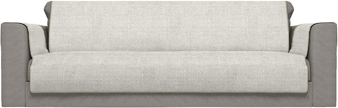 Komfort-Antigleiten-Sofa-Decke,4 Plätze, beige 4 Plätze Beige, 4 Plätze Beige