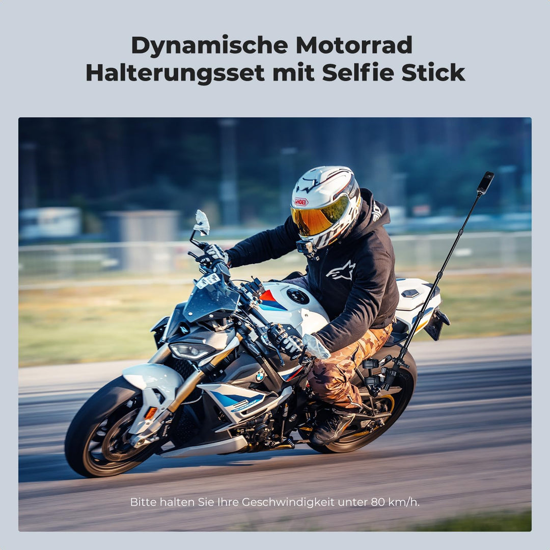 K&amp;F CONCEPT 2 stück Motorrad-Fahrradhalterung Set mit Verlängerungsstange Halterungsset, Halterungss