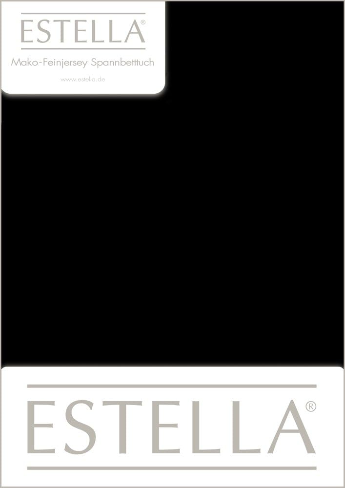 ESTELLA 6500-900 Mako-Feinjersey-Spannbetttuch 150 x 200 cm 80 cm x 200 cm, 80 cm x 200 cm