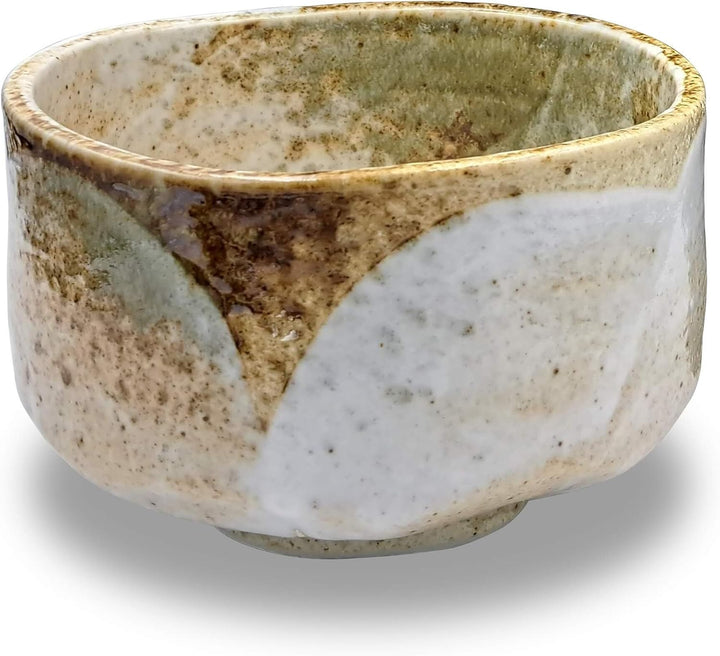 Japanische Matcha Schale Chawan Yuki handgemacht aus Keramik - Hergestellt in Japan - zur japanische