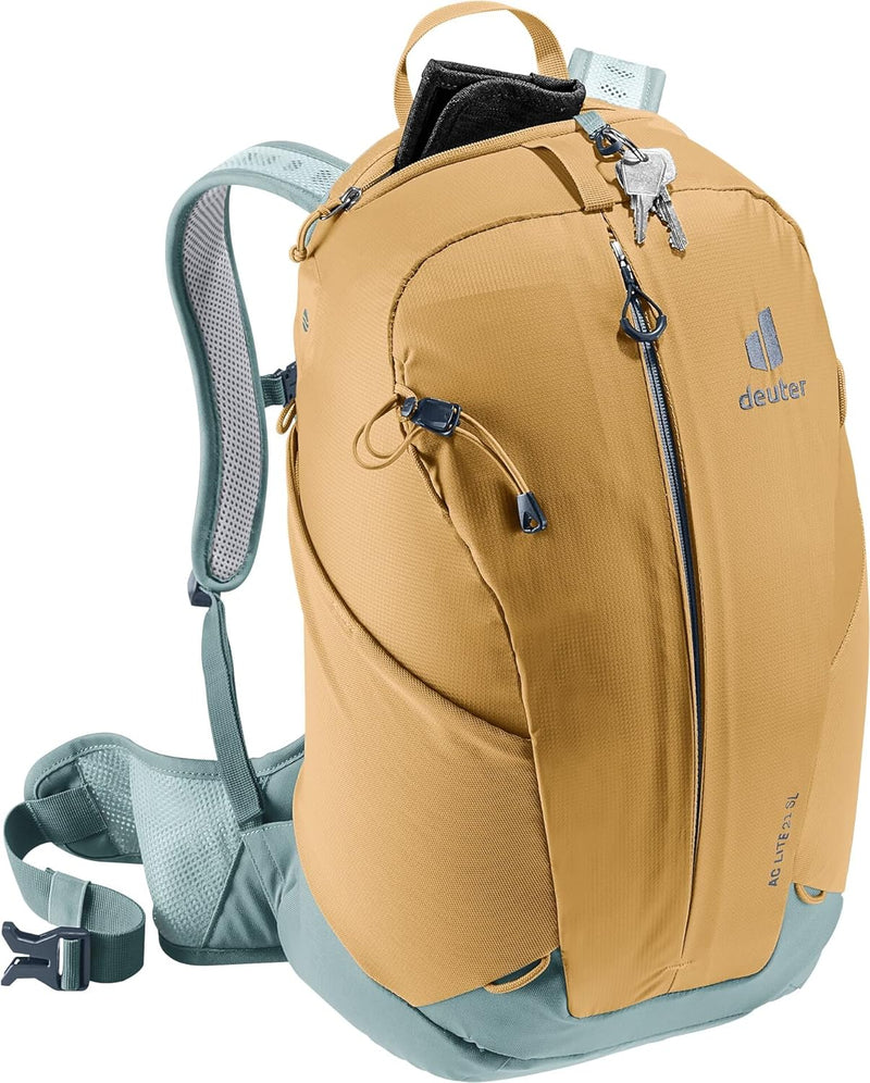 deuter Damen Ac Lite 21 Sl Wanderrucksack (1er Pack) 21 L Caramel-sage, 21 L Caramel-sage