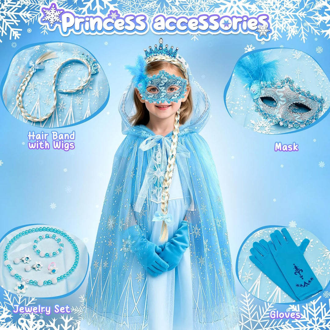 G.C ELSA Eiskönigin Spielzeug Geschenk für Mädchen 4 5 6 7 8 Jahre, Mini Karaoke Maschine mit Kinder