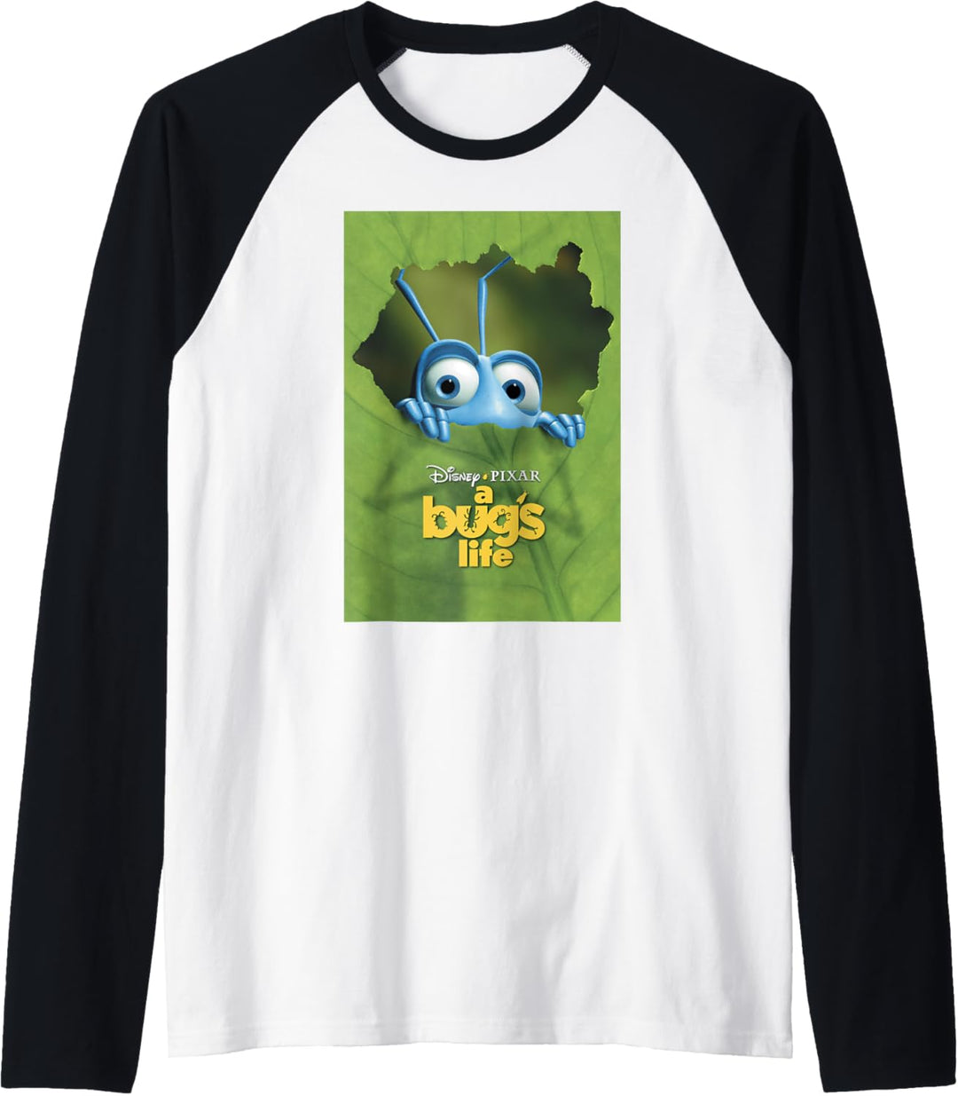 Disney Pixar A Bug's Life Flik Leaf Poster Raglan